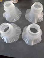 Glazen lampekapjes, Ophalen, Zo goed als nieuw, Rechthoekig, Minder dan 25 cm