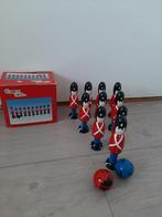Houten kegels kegelspel soldaatjes Charl's Toys, Ophalen, Gebruikt