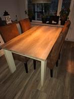 Landelijke eetafel, Huis en Inrichting, Tafels | Eettafels, Ophalen, Gebruikt, 50 tot 100 cm, 150 tot 200 cm
