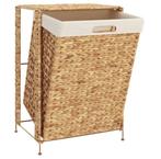 AANBIEDING | Wasmand waskorf waterhyacint binnenzak! GRTS BE, Verzenden, Nieuw