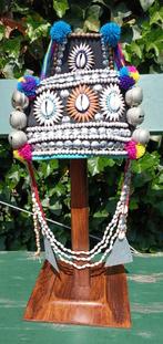 Thailand hoofdtooi KAREN AKHA volk (Pandaung) Long Neck, Antiek en Kunst, Antiek | Kleding en Accessoires, Ophalen of Verzenden