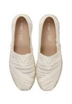 toms alpargatas ecru espadrilles flats slip ons | 37.5, Kleding | Dames, Schoenen, Verzenden, Nieuw, Espadrilles of Moccasins
