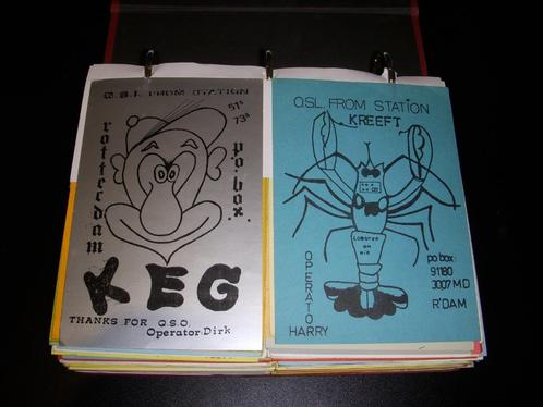 Meer dan 2000 verschillende QSO QSL kaarten 27 MC Nederland, Verzamelen, Ansichtkaarten | Themakaarten, 1980 tot heden, Overige thema's