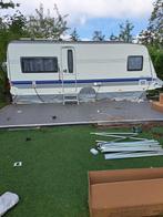 Hobby Excellent 560 UFE (2007), Caravans en Kamperen, Caravans, Vast bed, Rondzit, Hobby, Kachel