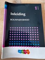 Jellema inleiding bouwnijverheid, Ophalen of Verzenden, Zo goed als nieuw