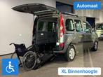 Renault Kangoo Rolstoelauto Automaat XXL-Ombouw 150cm, Auto's, Renault, 12 maanden, Stof, Parkeersensor, Euro 4