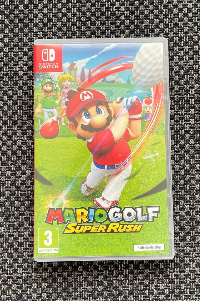 Nintendo Switch - Mario Golf Super Rush, Spelcomputers en Games, Games | Nintendo Switch, Zo goed als nieuw, Sport, 3 spelers of meer