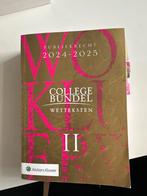Wettenbundel Publiekrecht 2024-2025, Boeken, Studieboeken en Cursussen, Ophalen of Verzenden, Beta, Zo goed als nieuw, WO