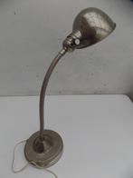 Lamp tafellamp burolamp metaal vintage Goose Neck, Huis en Inrichting, Ophalen of Verzenden, Gebruikt, Metaal, 50 tot 75 cm