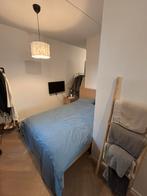 Malm bed ikea, Bruin, Tweepersoons, Zo goed als nieuw, 200 cm