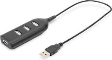 SNELLE 4-POORTS USB-HUB 2.0 - 480 MBPS