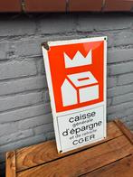 Emaille Reclamebord CGER België, Antiek en Kunst, Antiek | Emaille, Ophalen of Verzenden