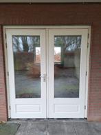 2 maal openslaande tuindeuren en 1 schuifpui incl glas, Doe-het-zelf en Verbouw, Glas en Ramen, Ophalen, Overige typen, 160 cm of meer