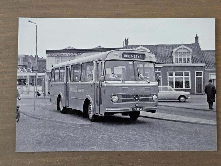 Foto BUS Stadsdienst Den Helder Van der Wijst 2, Verzamelen, Spoorwegen en Tramwegen, Gebruikt, Bus of Metro, Overige typen, Verzenden