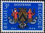 Belgie 1964 - OBP 1278-1280 - Millennium van Oostende, Postzegels en Munten, Verzenden, Frankeerzegel, Postfris, Postfris