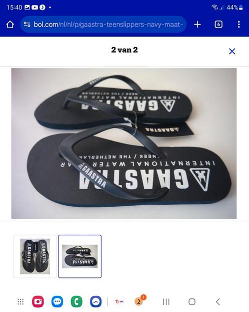 Gaastra Special Edition teenslippers NIEUW, Kleding | Heren, Schoenen, Nieuw, Slippers, Blauw, Ophalen of Verzenden
