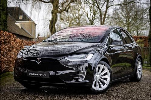 Tesla Model X 90D Base 6-Persoons CCS Trekhaak Captain Seats, Auto's, Tesla, Bedrijf, Te koop, Model X, 4x4, ABS, Achteruitrijcamera