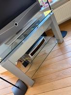 TV Meubel.  Metaal/glas, Ophalen, 25 tot 50 cm, Metaal, Minder dan 100 cm
