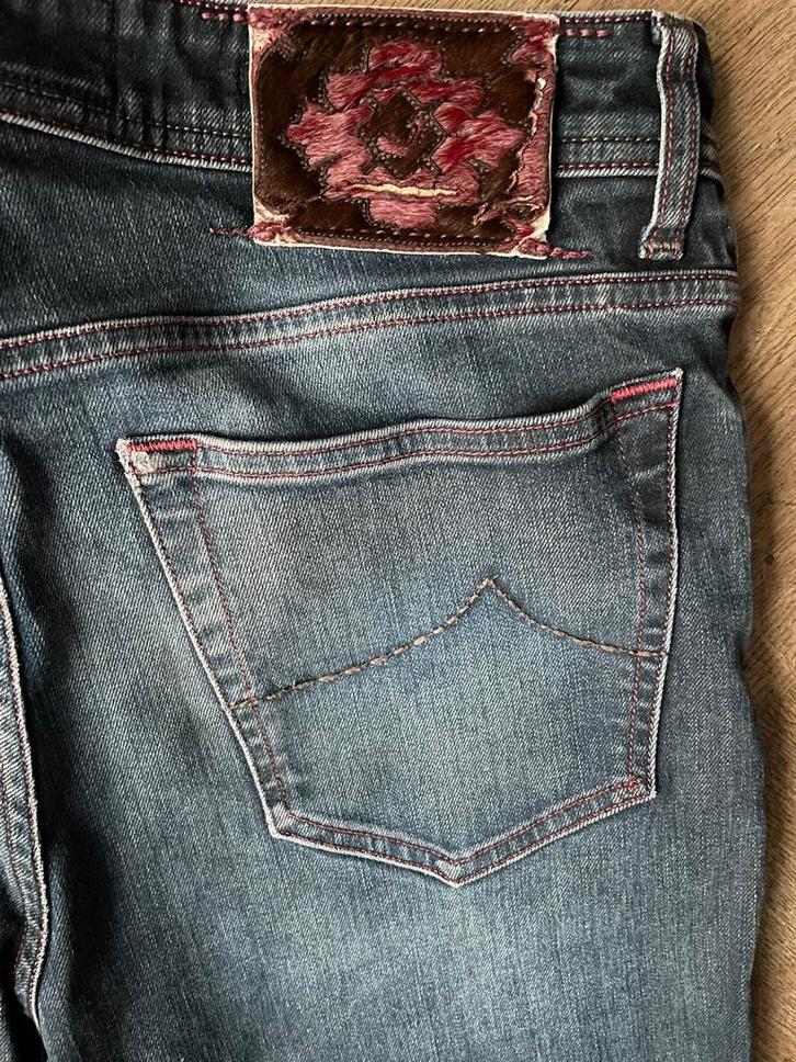 Jacob Cohen jeans J688C maat 33, gedragen, Kleding | Heren, Spijkerbroeken en Jeans, Gedragen, W33 - W34 (confectie 48/50), Blauw