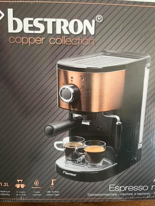 Bestron espresso machine, Witgoed en Apparatuur, Koffiezetapparaten, Nieuw, Gemalen koffie, Ophalen of Verzenden