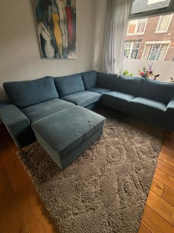 Ikea hoekbank blauw kivik - afbeelding 4