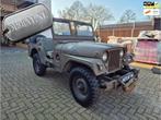 Jeep Willys voormalig TLV met bankje 1956, Auto's, Gebruikt, Overige modellen, 4 cilinders, 4 stoelen