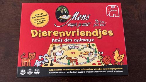 Mens erger je niet dierenvriendjes, Hobby en Vrije tijd, Gezelschapsspellen | Bordspellen, Zo goed als nieuw, Ophalen