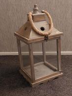 Houten lantaarn., Huis en Inrichting, Ophalen, Zo goed als nieuw