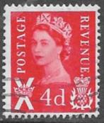 GB - SCHOTLAND 4d. zegel - Koningin Elisabeth II - 1969, Postzegels en Munten, Postzegels | Europa | UK, Verzenden, Gestempeld