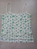 Wit topje met groene palmbomen Trend one maat M, Maat 38/40 (M), Wit, Ophalen of Verzenden, Trend One