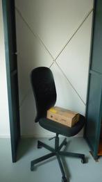 burostoel Ikea Flintan met armleuningen, Huis en Inrichting, Bureaustoelen, Ophalen, Zo goed als nieuw, Zwart, Bureaustoel