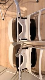 Vintage Kartell Dolly Klapstoel - Antonio Citterio, Huis en Inrichting, Stoelen, Ophalen, Kunststof, Gebruikt, Wit