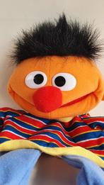 Ernie handpop Sesamstraat, 36 cm. S35, Tweedehands verkoop, Tweedehands verkoop, Gebruikt, Overige typen