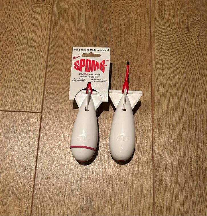 2x spomb mini, Watersport en Boten, Hengelsport | Karpervissen, Zo goed als nieuw, Overige typen, Ophalen of Verzenden