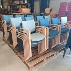 72 x  partij luxe stoelen vepa cosmo kantine kantoor stoelen, Ophalen, Gebruikt, Bruin, Vijf, Zes of meer stoelen