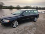 Volvo V70 2.4 140PK 2007 Blauw, Voorwielaandrijving, 1800 kg, Zwart, Blauw