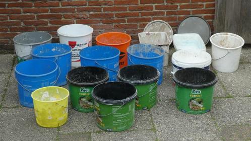 Emmers, Huis en Inrichting, Emmers, Gebruikt, Kunststof, Met handgreep, Ophalen