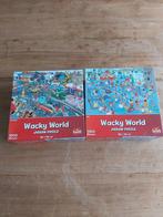 Wacky World jigsaw puzzle (1000 stukjes) : Car race en Gym, Ophalen of Verzenden, Zo goed als nieuw