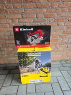 Sleuvenzaag en bouwstofzuiger, Doe-het-zelf en Verbouw, Ophalen, Zo goed als nieuw, Afkortzaag, 30 tot 70 mm