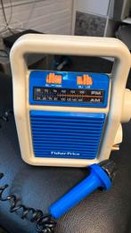 Vintage Fisher Price radio, Kinderen en Baby's, Ophalen of Verzenden, Gebruikt, Speelset