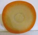 art deco Schneider fruitschaal pate de verre glaspasta 31, Verzenden