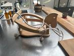 Houten Kinderschommel Paard, Ophalen, Zo goed als nieuw
