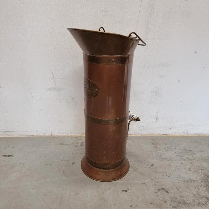 Antieke Koperen Paraplubak, Huis en Inrichting, Woonaccessoires | Overige, Gebruikt, Ophalen