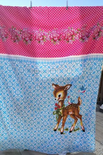 Kinder dekbedovertrek met een Bambi achtig hertje  beschikbaar voor biedingen