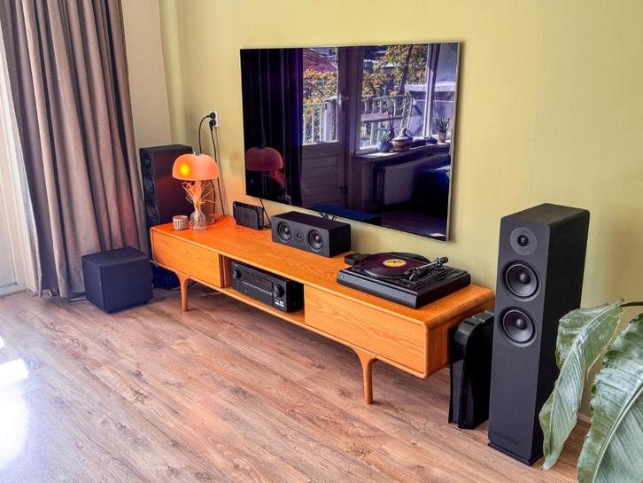 Home cinema-set (5.1) met Dolby Atmos | Compleet incl kabels, Audio, Tv en Foto, Home Cinema-sets, Zo goed als nieuw, Overige spelers