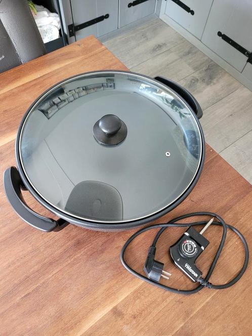 Tristar Hapjespan PZ-2964 - Elektrische Hapjespan met Deksel, Huis en Inrichting, Keuken | Potten en Pannen, Zo goed als nieuw