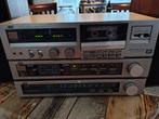 Vintage JVC stereo set met versterker, tuner en cassettedeck, Ophalen of Verzenden, Zo goed als nieuw, Speakers, JVC