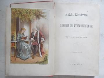 oud zondagsschoolboekje Zadoks kleindochter 2e dr 1896 beschikbaar voor biedingen