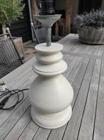 Houten lampenvoet creme, Ophalen of Verzenden, Gebruikt, Hout, Minder dan 50 cm