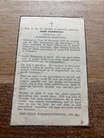 Homminga Siebe 1875 Tirns 1955 Harlingen x Hoekstra - 25167, Verzamelen, Ophalen of Verzenden, Bidprentje